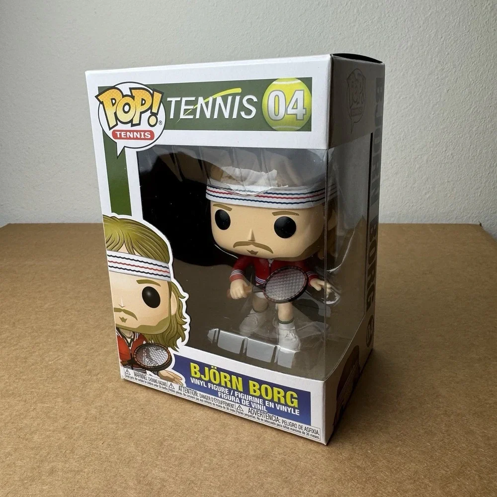 Funko Pop! Tennis Bjorn Borg Vinyl Toy Figure #04
